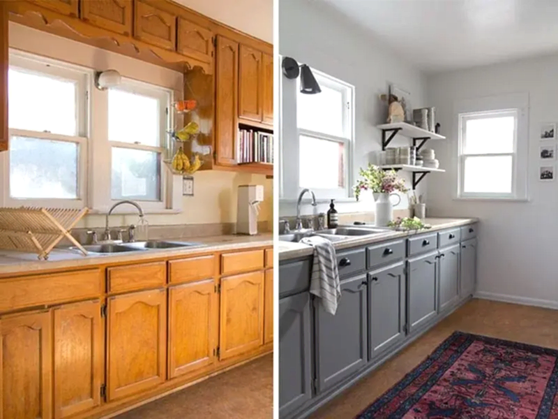 Mutfak Dolabı Boyama